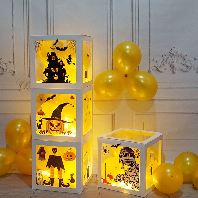 Halloween Balloon Box – Spooky Gift Decor