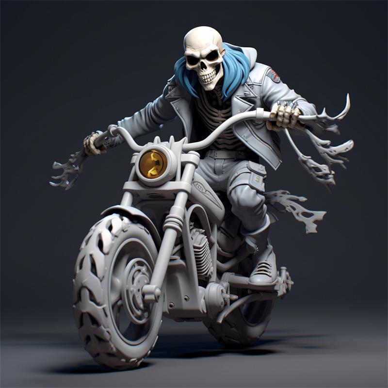 Halloween Skeleton Doll Resin Ornaments Decorative Crafts
