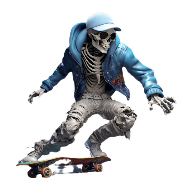 Halloween Skeleton Doll Resin Ornaments Decorative Crafts