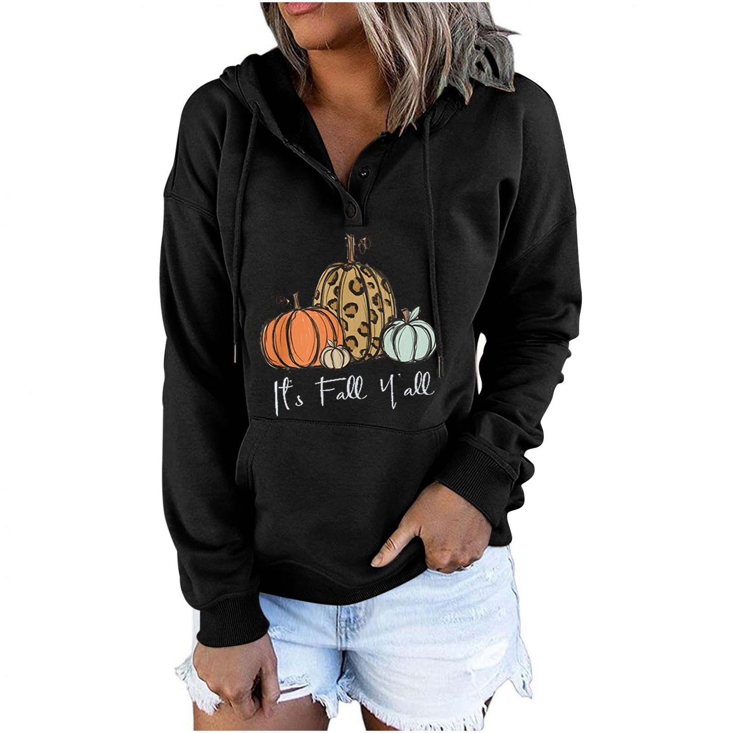Women’s Halloween Hoodie – Casual Loose Fit
