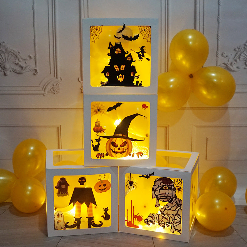 Halloween Balloon Box – Spooky Gift Decor