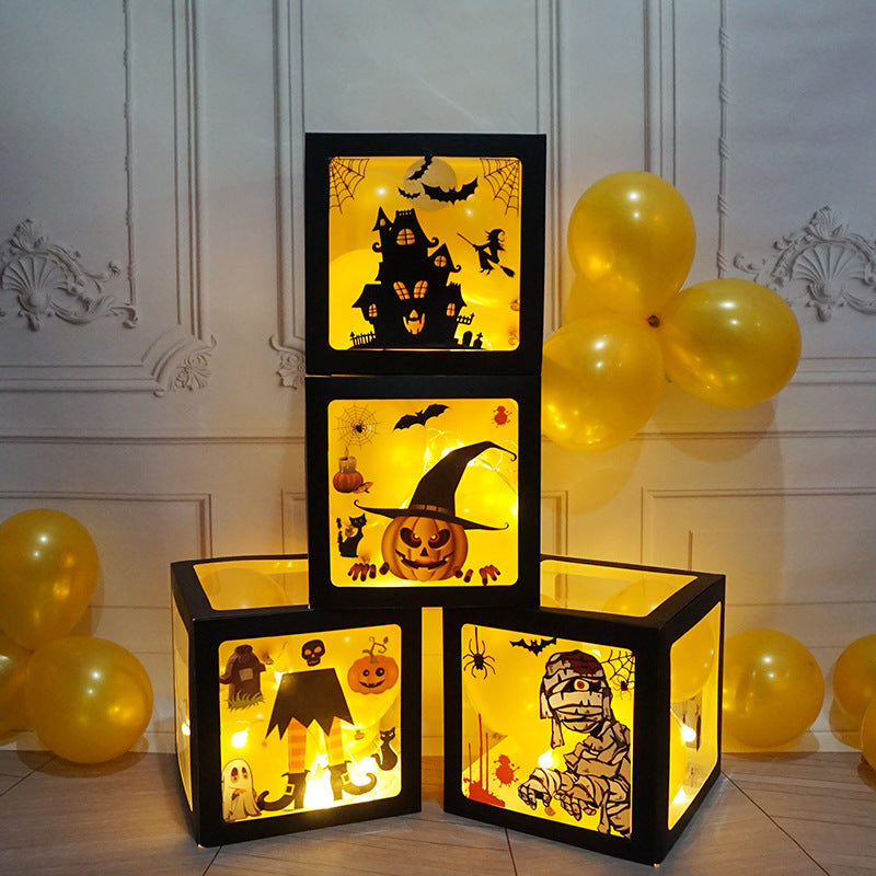 Halloween Balloon Box – Spooky Gift Decor