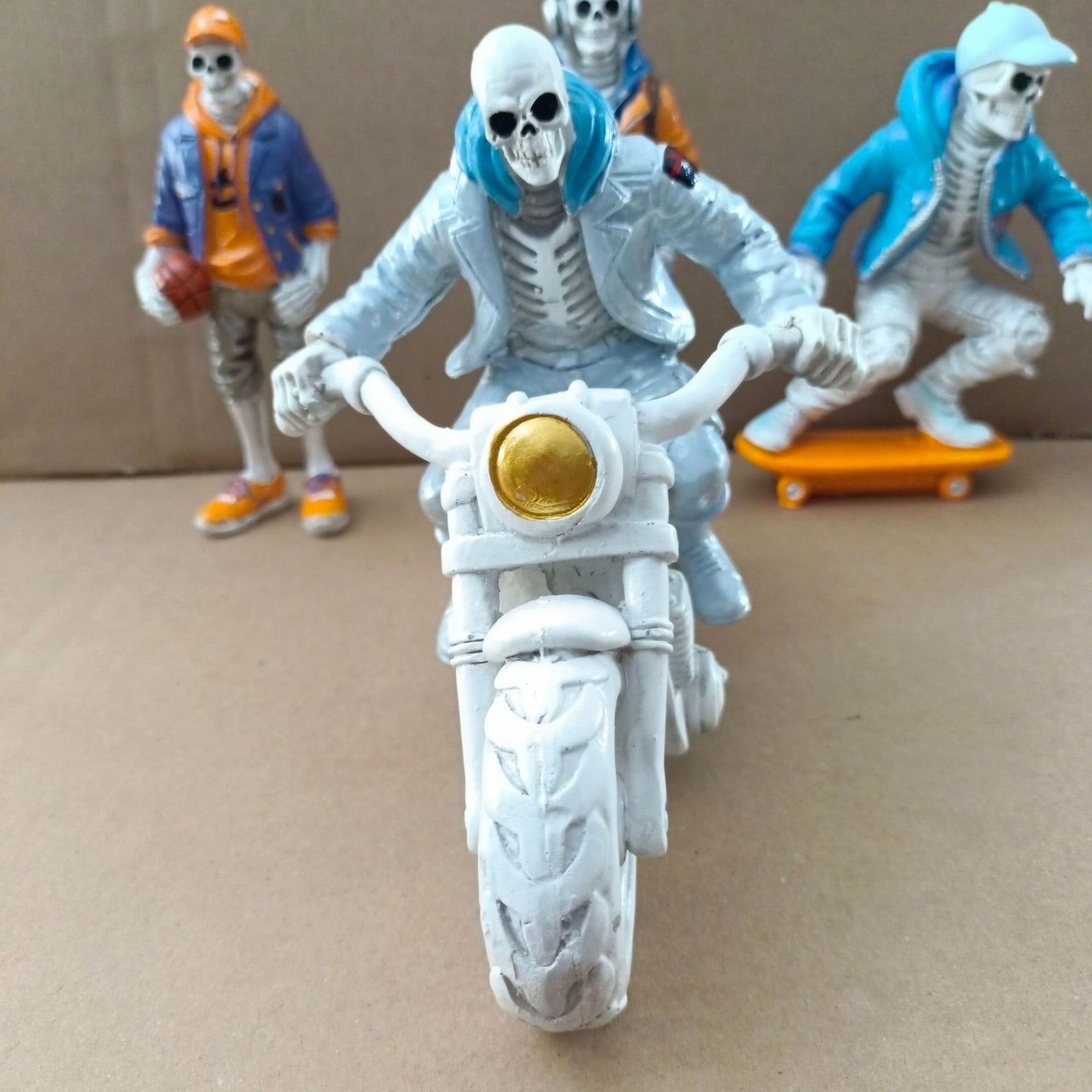 Halloween Skeleton Doll Resin Ornaments Decorative Crafts