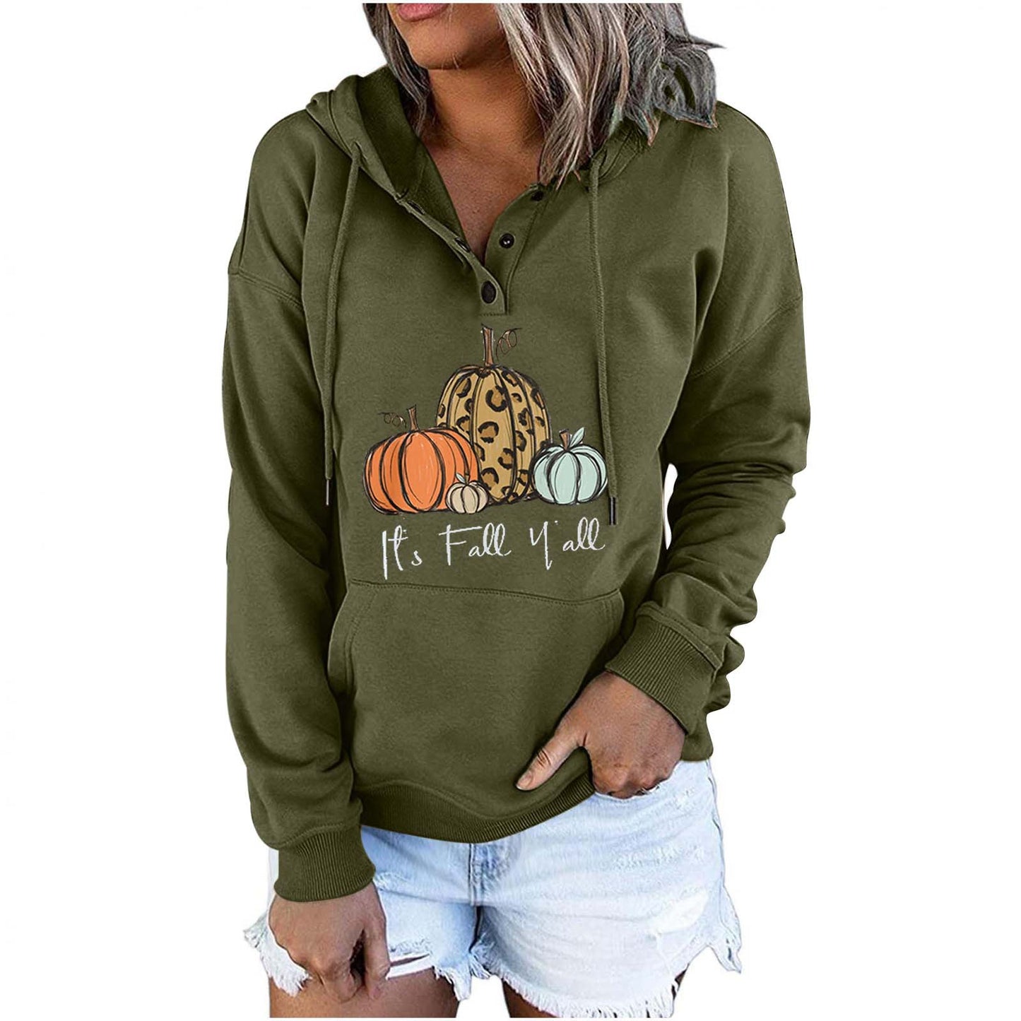Women’s Halloween Hoodie – Casual Loose Fit