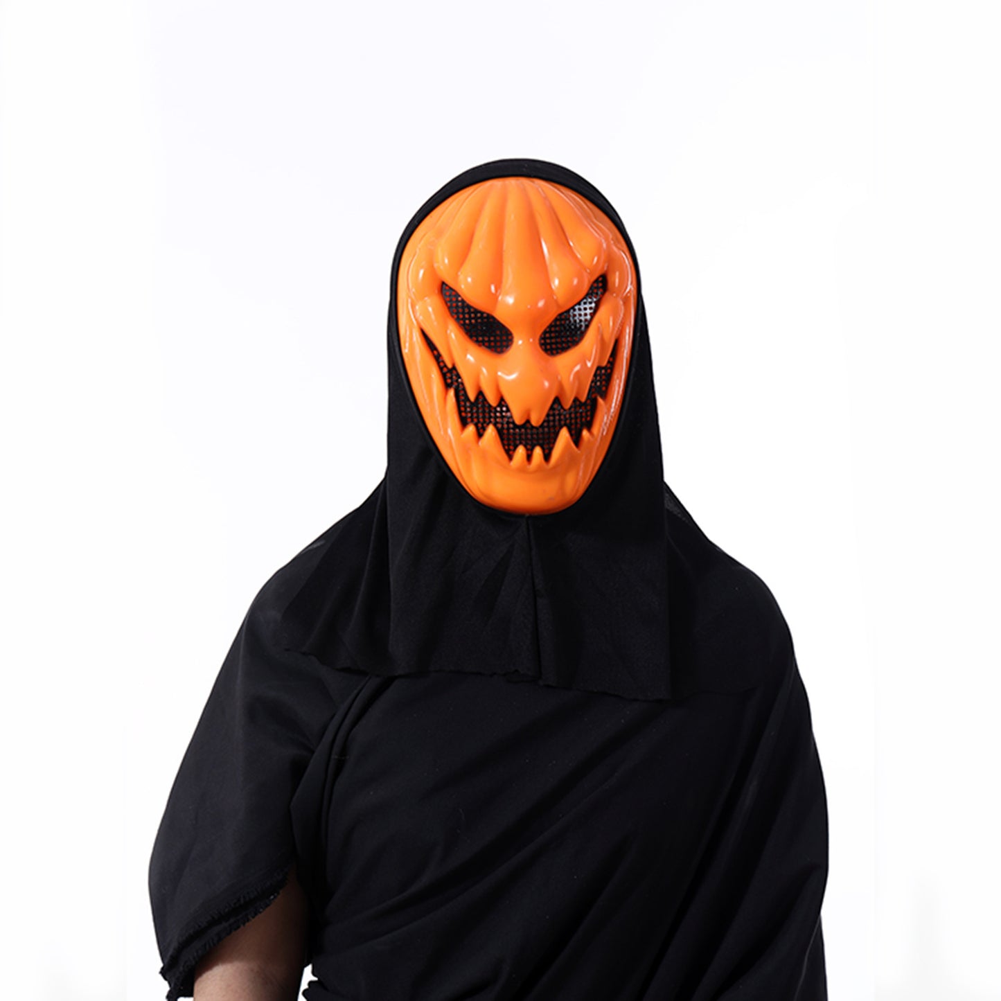 Halloween Pumpkin Mask – Scary Party Prop