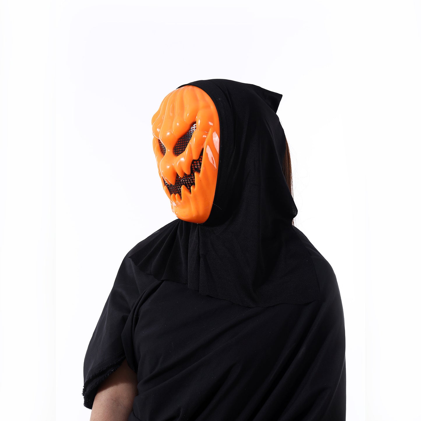 Halloween Pumpkin Mask – Scary Party Prop