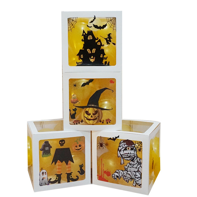 Halloween Balloon Box – Spooky Gift Decor