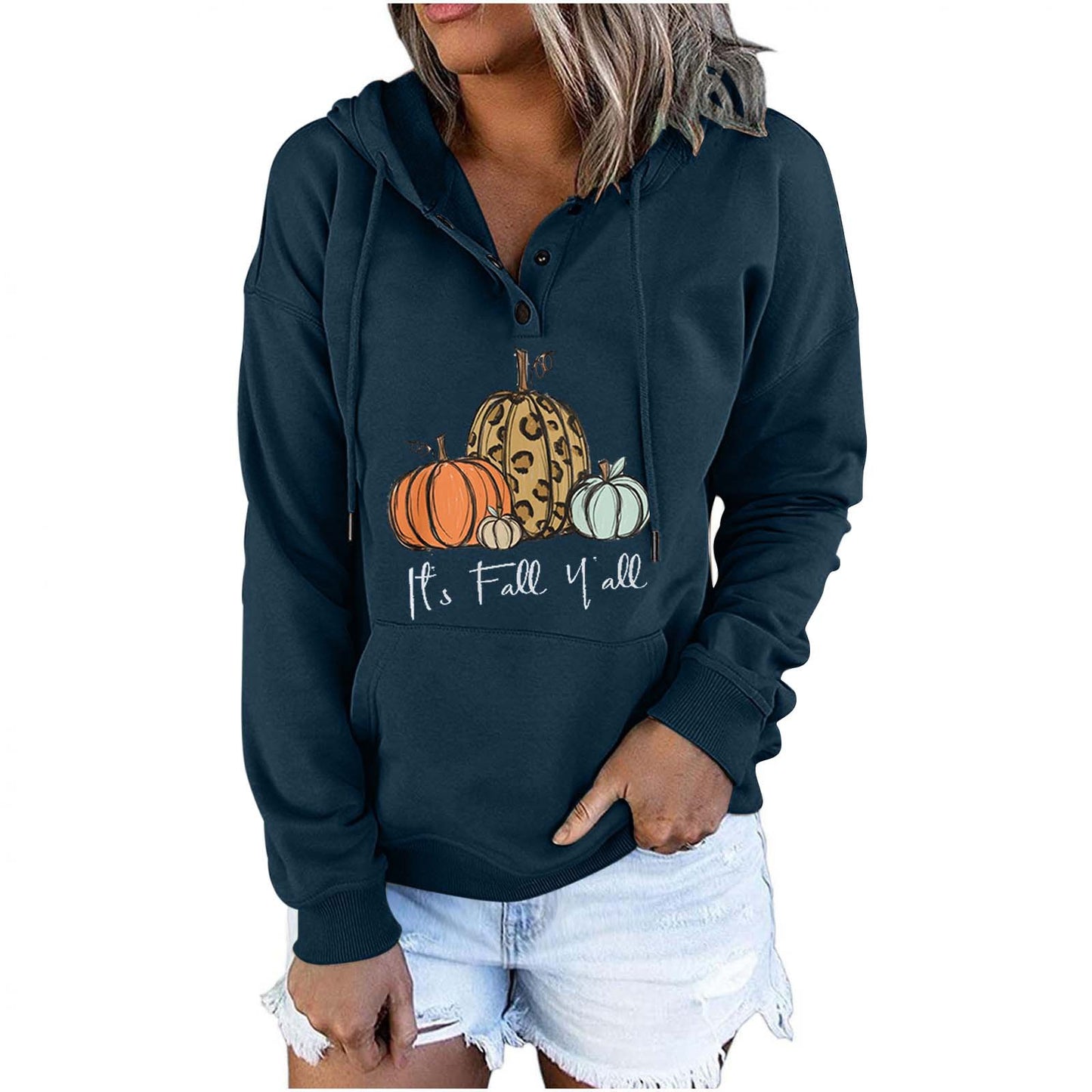 Women’s Halloween Hoodie – Casual Loose Fit