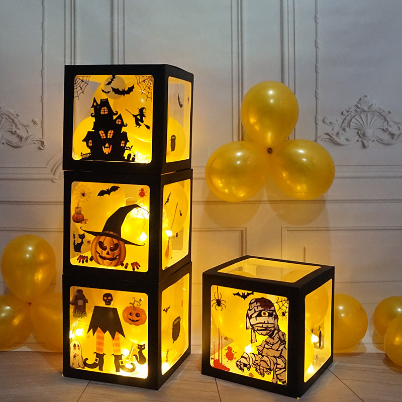 Halloween Balloon Box – Spooky Gift Decor