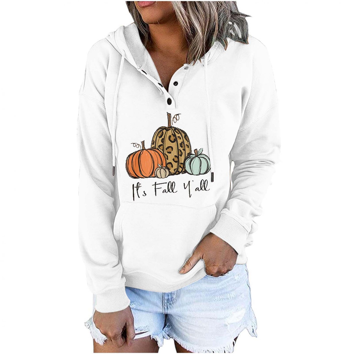 Women’s Halloween Hoodie – Casual Loose Fit