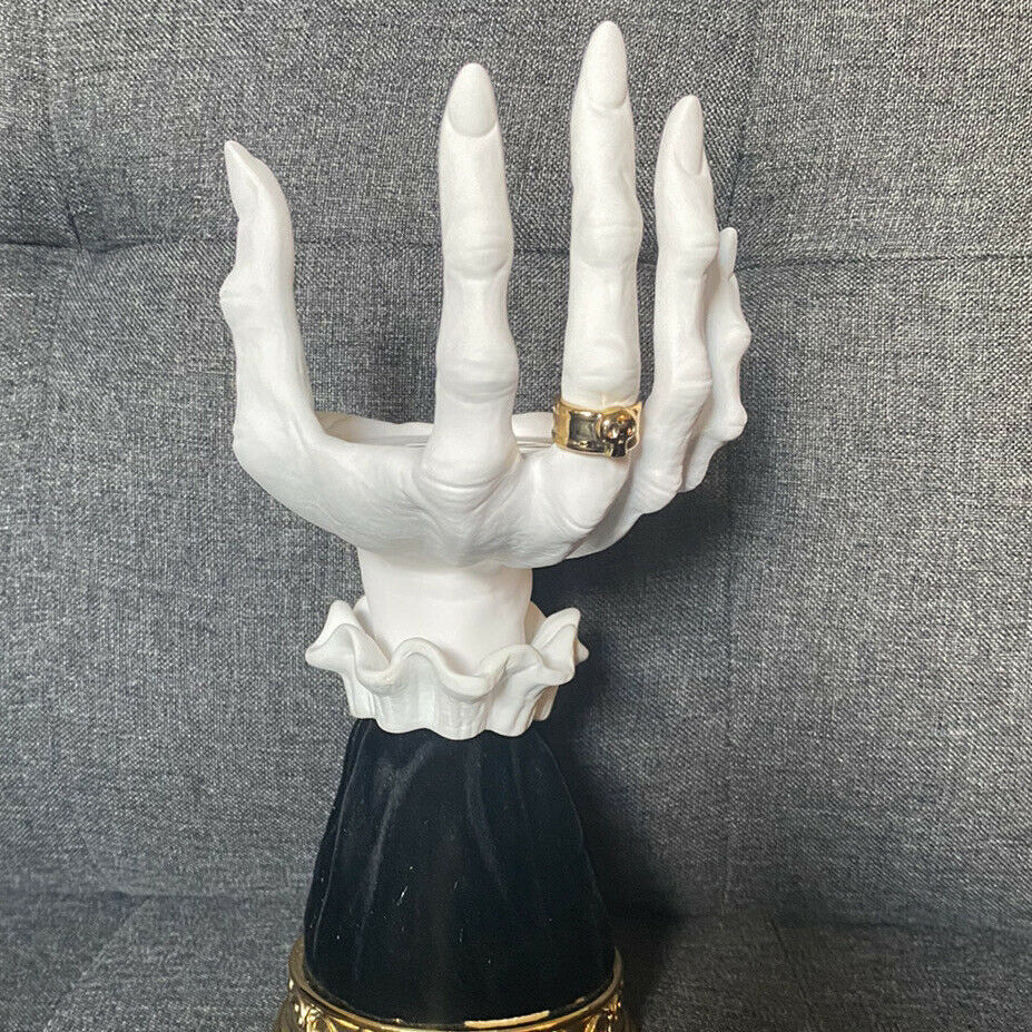 Halloween Palm Tray Candle Holder Halloween