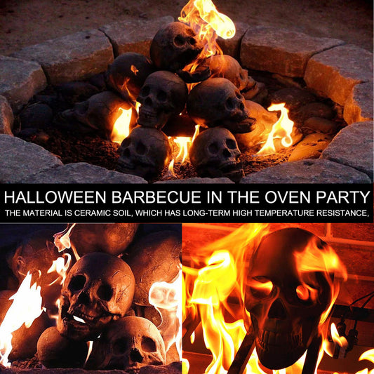 Simulation Skull Halloween Frightening Decoration