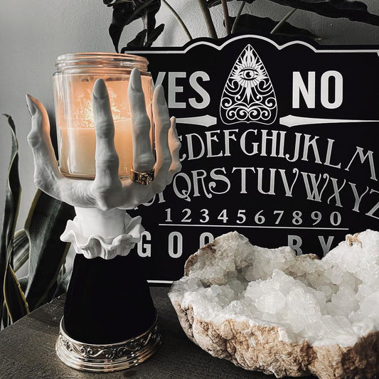 Halloween Palm Tray Candle Holder Halloween