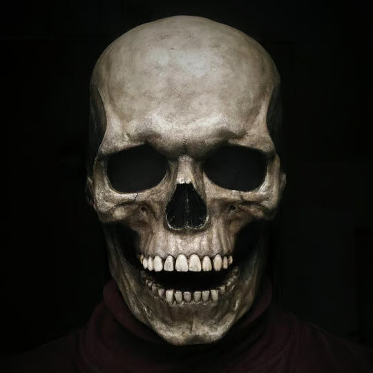💀 Movable Mouth Skull Mask