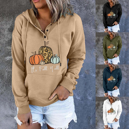 Women’s Halloween Hoodie – Casual Loose Fit
