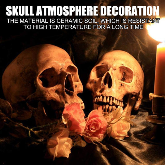 Simulation Skull Halloween Frightening Decoration